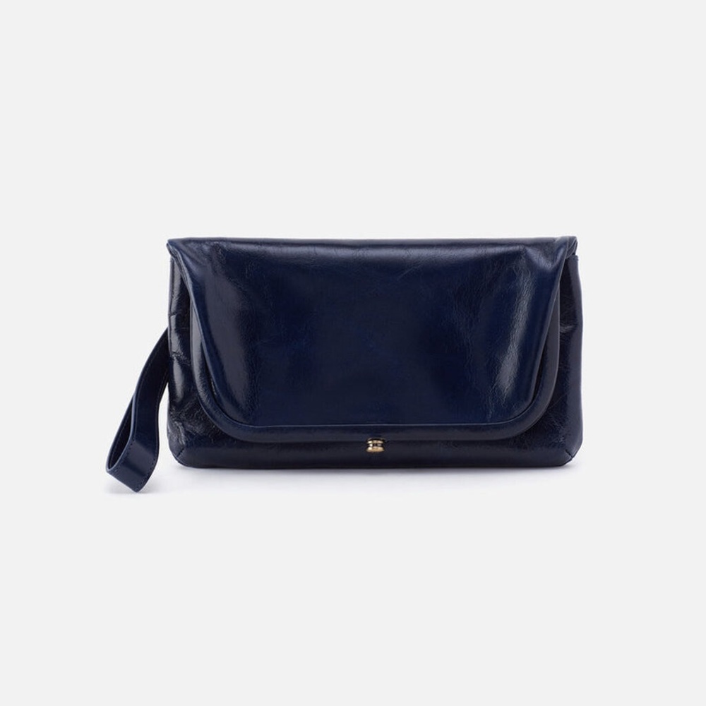 HOBO Black Lauren Wristlet